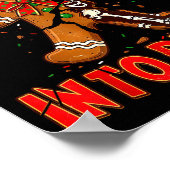 Cut My Life Into Eces Gingerbread Christmas Elder  Poster (Ecke)