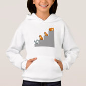Cut Orange Cat - Hoodie (Vorderseite)