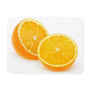 Cut orange magnet