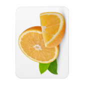 Cut orange magnet (Vertikal)