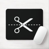Cut & Paste Piktogramm Mousepad (Mit Mouse)