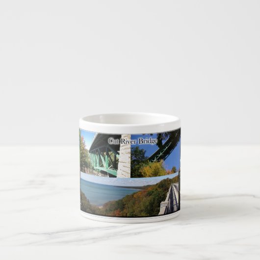 Cut River Bridge Espresso Tasse (Vorderseite)