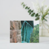 Cut River Bridge, Michigan Postkarte (Stehend Vorderseite)