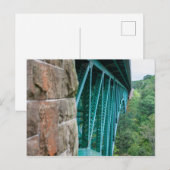 Cut River Bridge, Michigan Postkarte (Vorne/Hinten)