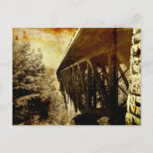 Cut River Bridge Postkarte (Vorderseite)