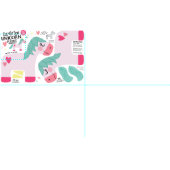 Cut & Sew Einhornstoff - Fun DIY Plush Stoff (Kachel)