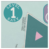 Cut & Sew Niedliche Katzengestopfte Tiermuster Stoff (Nahaufnahme)