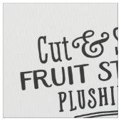 Cut & Sew Obstständer - Fun DIY Plushies Stoff (Nahaufnahme)