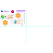 Cut & Sew Ostersonne - Leichtes DIY-Projekt Stoff (Kachel)