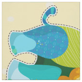 Cut & Sew Patchwork Elephant - Easy DIY Project Stoff (Muster)