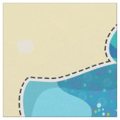 Cut & Sew Patchwork Elephant - Easy DIY Project Stoff (Nahaufnahme)