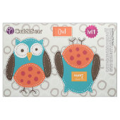 Cut & Sew Patchwork Owl - Easy DIY Project Stoff (Fat Quarter (45,7 x 55,9 cm))