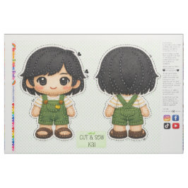 Cut & Sew Plüsch - Kinder nähen für Anfänger Stoff
