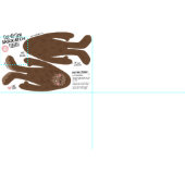 Cut & Sew Sasquatch Fabric - Fun DIY Plush Stoff (Kachel)