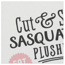 Cut & Sew Sasquatch Fabric - Fun DIY Plush Stoff