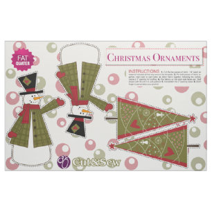 Cut & Sew Vintage Weihnachtsschmuck - DIY Plush Stoff