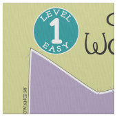 Cut & Sew Woodland Owl Stuff Tierischer Individuel Stoff (Nahaufnahme)