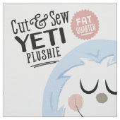 Cut & Sew Yeti Fabric - Fun DIY Plush Stoff (Muster)