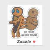 Cut sie aus aufkleber (Blatt)