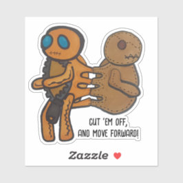 Cut sie aus aufkleber