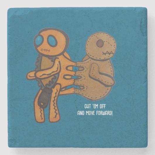 Cut sie aus steinuntersetzer (Vorderseite)