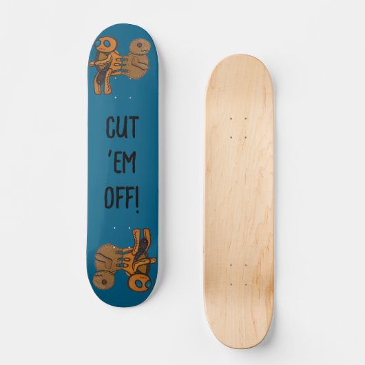 Cut sie von der Skateboard (Vorderseite)