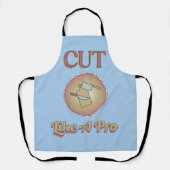 Cut wie ein Pro Cooking Thema Schürze (Vorderseite)