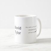 Cut zu kurz! kaffeetasse (VorderseiteRechts)