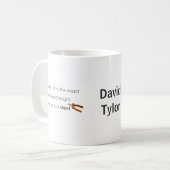 Cut zu kurz! kaffeetasse (Vorderseite Links)