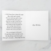 Cutarisammlung stoppt Tiergedicht Karte (Innenseite)