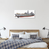 Cutaway-Abbildung Leinwanddruck (Insitu (Schlafzimmer))