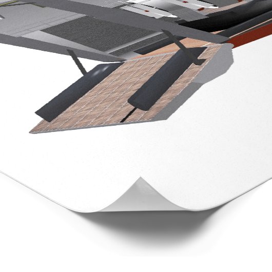 Cutaway-Abbildung Poster (Ecke)