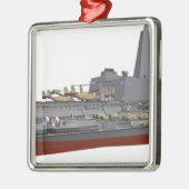 Cutaway-Abbildung Silbernes Ornament (Links)