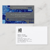Cutaway für Content Developer Business Card Visitenkarte (Vorne/Hinten)