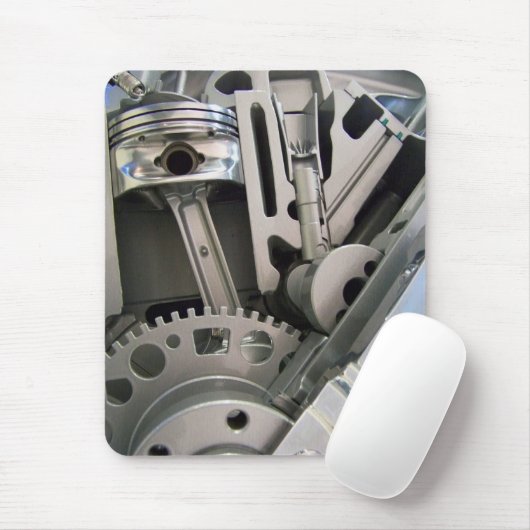 Cutaway V 8 Mousepad (Mit Mouse)