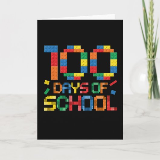 Cute 100 Days Making A Difference Puzzle Inclusion Karte (Vorderseite)