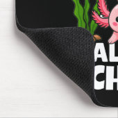 Cute 100 Days Of School Axolotl Alotl Pun Girls Bo Mousepad (Ecke)