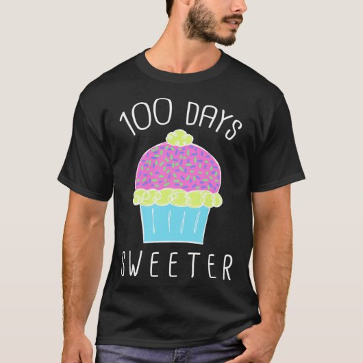 Cute 100th Day of School For Teachers and Students T-Shirt (Vorderseite)