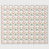 Cute 2025 Kids Christmas Wrapping Paper Geschenkpapier (Flach)