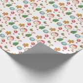 Cute 2025 Kids Christmas Wrapping Paper Geschenkpapier (Ecke)