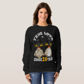 Cute 20th Wedding Anniversary Gnomes For Penguin M Sweatshirt (Vorne ganz)