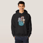 Cute 3 Cats in a Pocket  Cat   Kids Boys Girls Hoodie (Vorne ganz)