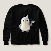 Cute 3D Penguin Design for Penguin Lovers (Design Rückseite)