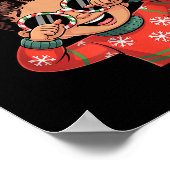 Cute 6 7 Six Seven Meme Christmas Women Men Kids Poster (Ecke)