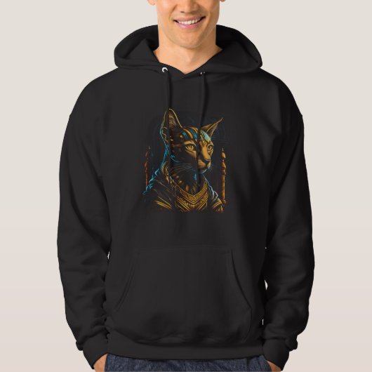 Cute Abyssinian Cat Lover Pharaoh Abyssinian Cat O Hoodie (Vorderseite)