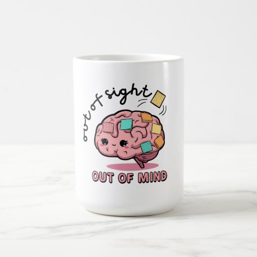 Cute ADHD Brain Mug Kaffeetasse (Mittel)