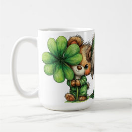 CUTE ADORABLE IRISH DRESSED TEDDY BEARS KAFFEETASSE