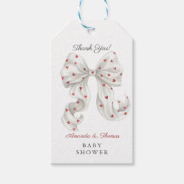 Cute Aesthetic Baby Shower Thank You Geschenkanhänger