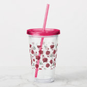 Cute Aesthetic Drinkware Acryltrinkbecher (Rückseite)