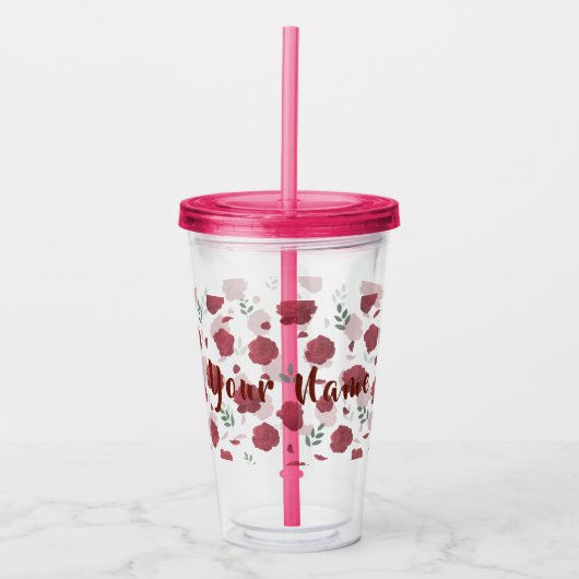 Cute Aesthetic Drinkware Acryltrinkbecher (Vorderseite)